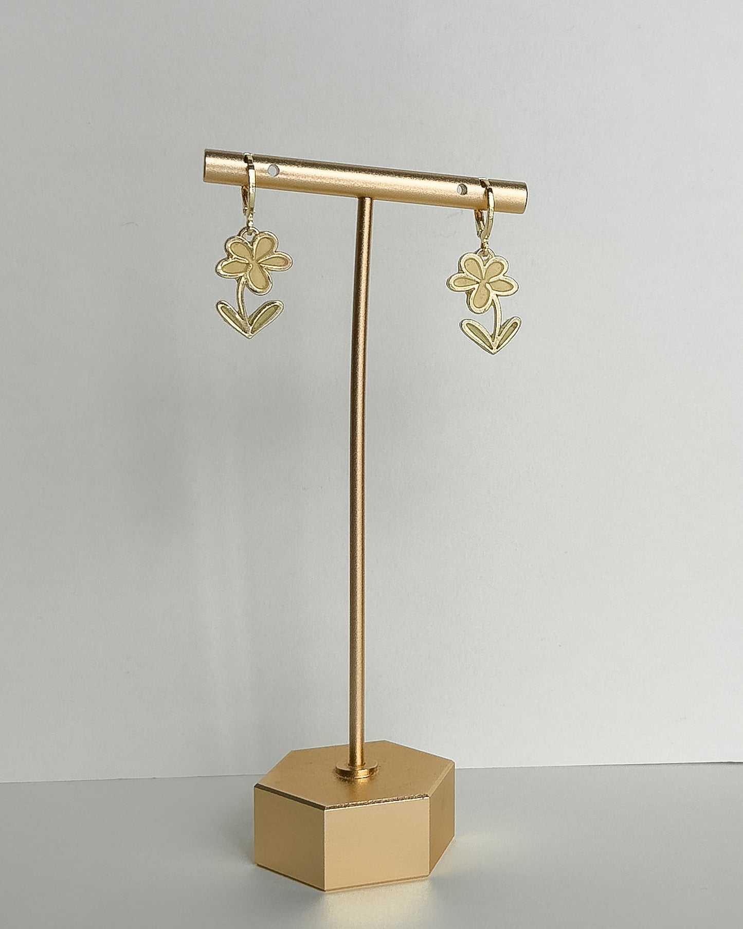 Avery Earrings - Yellow