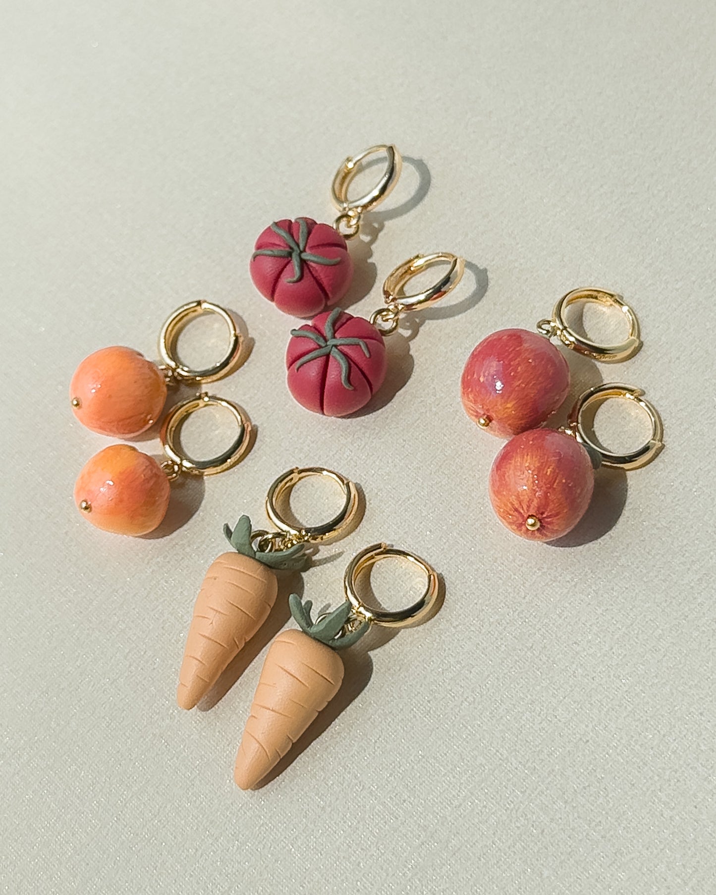 Peach Earrings