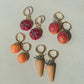 Tomato Earrings