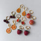Orange Slice Earrings
