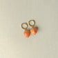 Peach Earrings