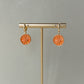 Orange Slice Earrings