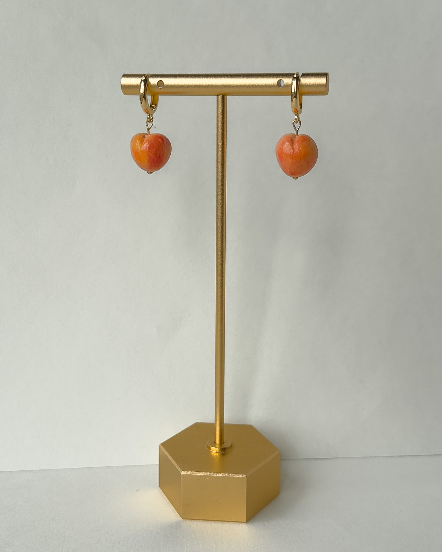 Peach Earrings