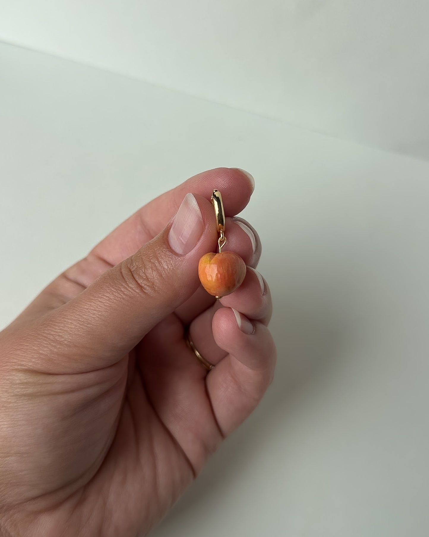 Peach Earrings