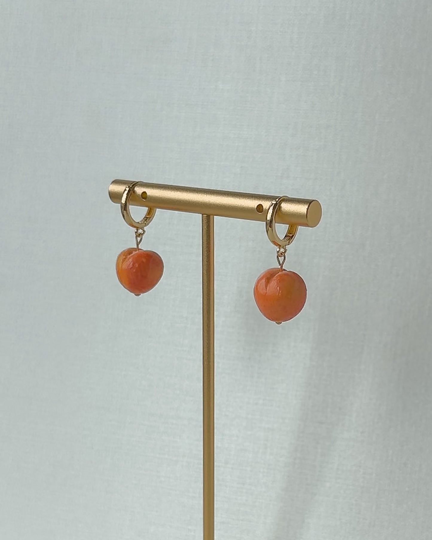 Peach Earrings