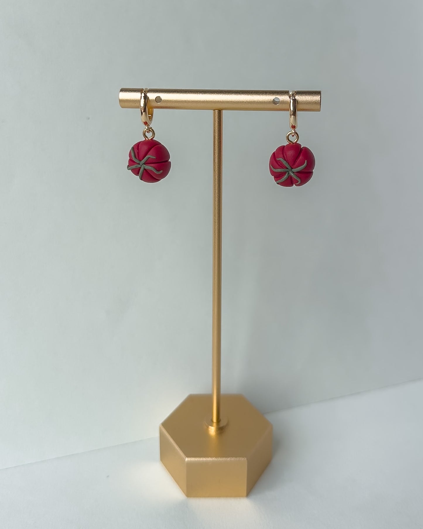 Tomato Earrings