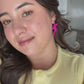 Riley Earrings - Pink
