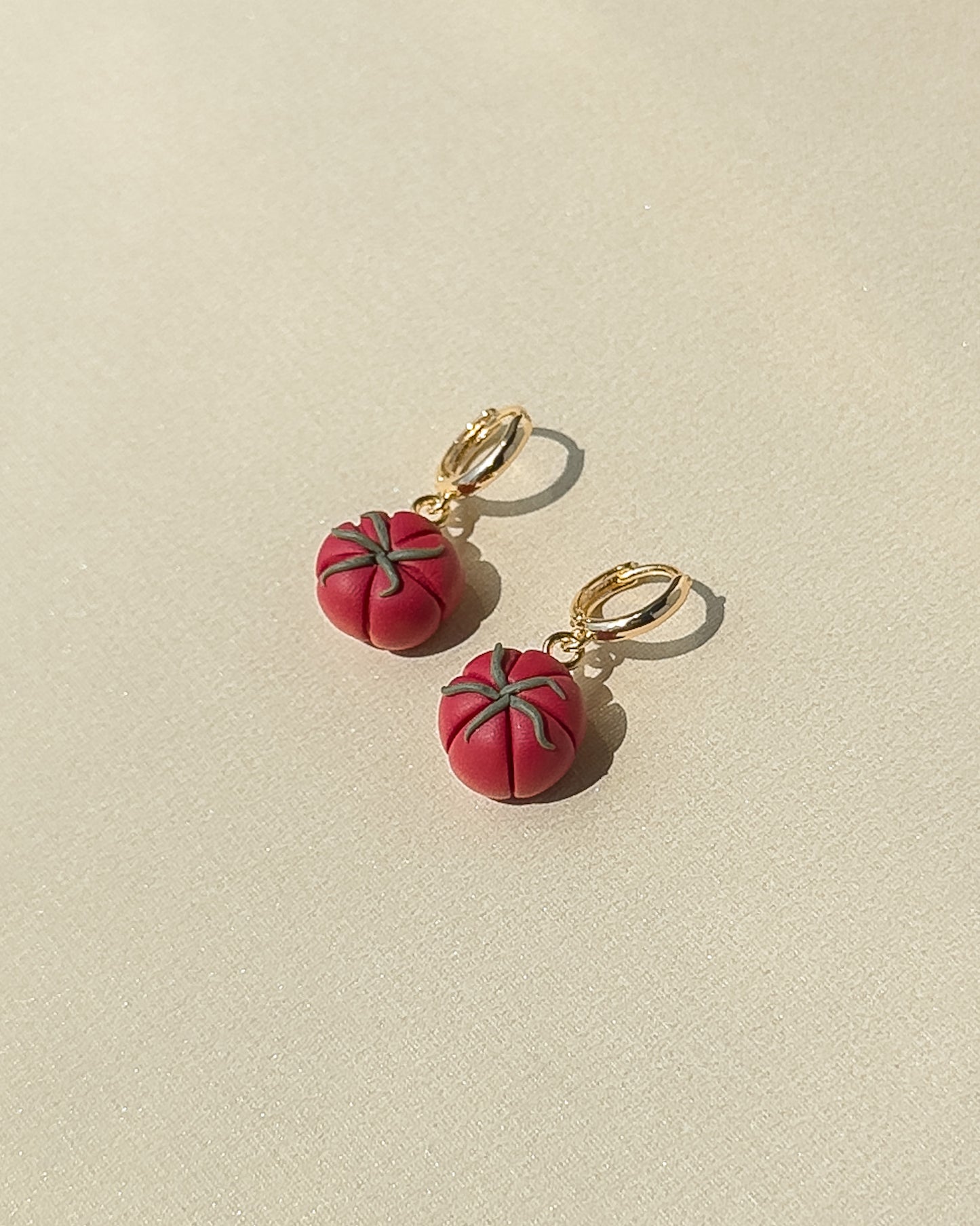 Tomato Earrings