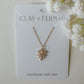 Dahlia Necklace - Gold