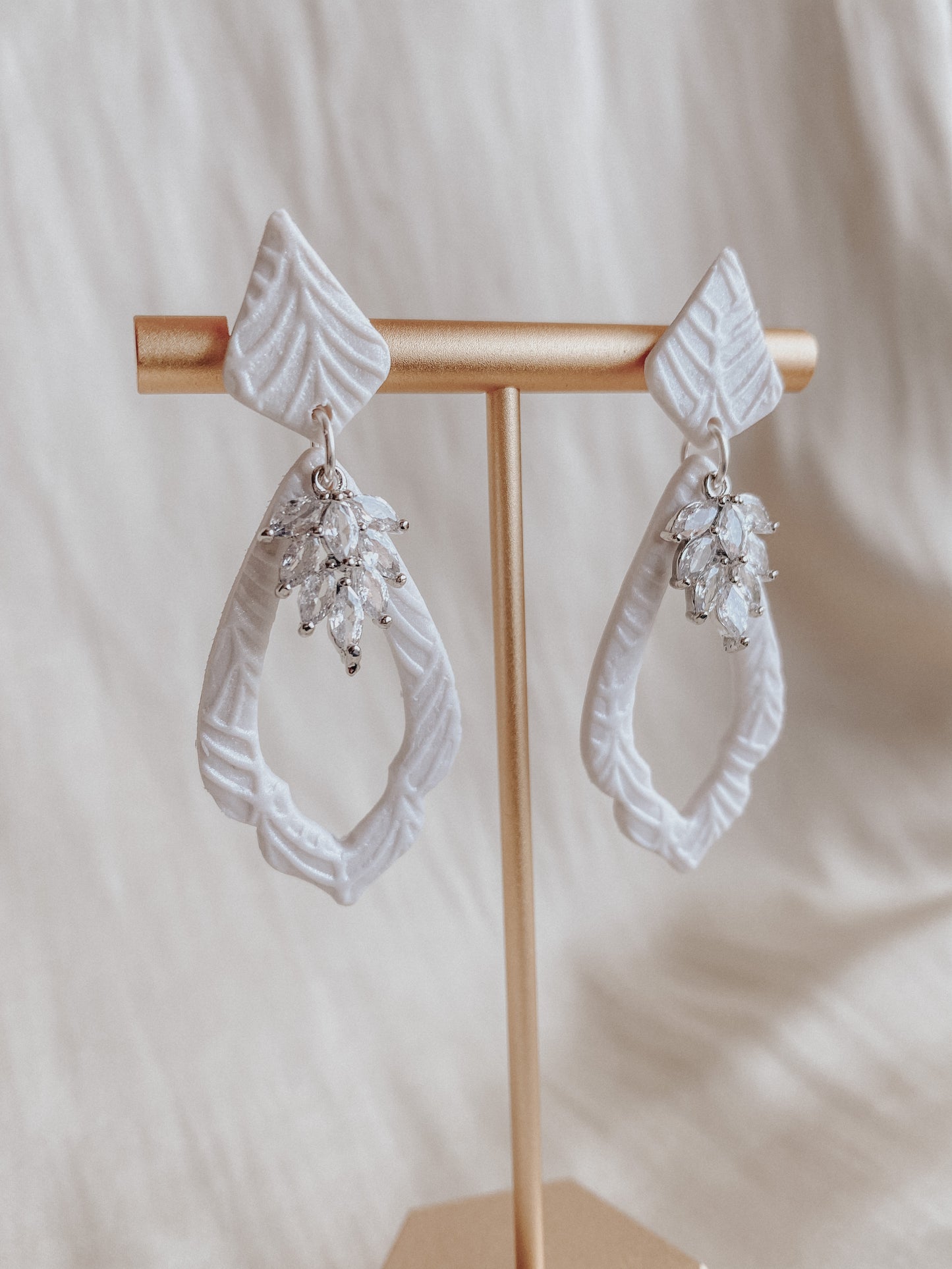 Dahlia Earrings - Silver