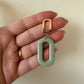 Reed Earrings - Green