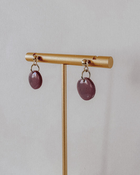 Briar Earrings - Purple