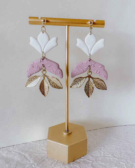 Indigo Earrings - Lilac