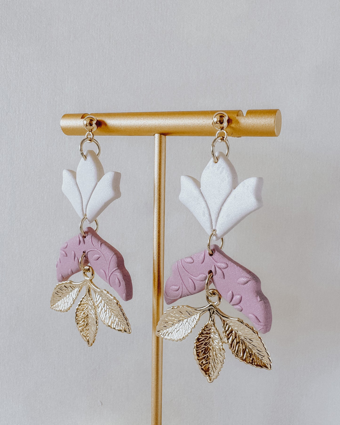 Indigo Earrings - Lilac