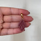 Napa Earrings - Mauve