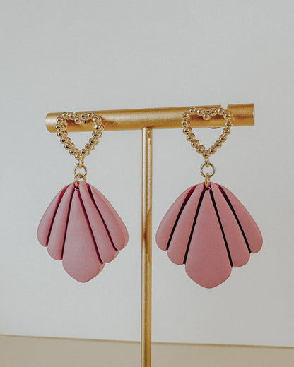 Cassia Earrings - Pink