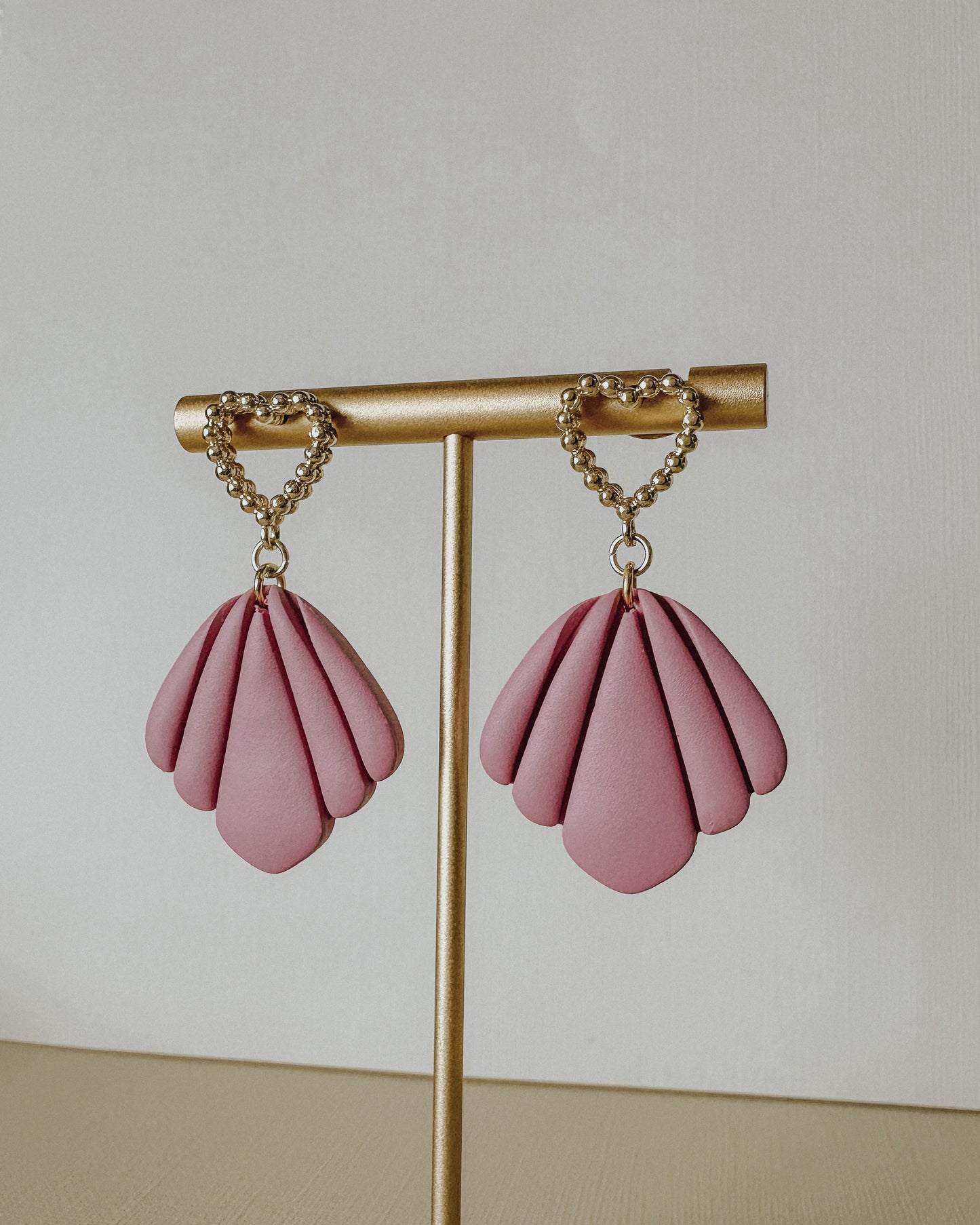 Cassia Earrings - Pink