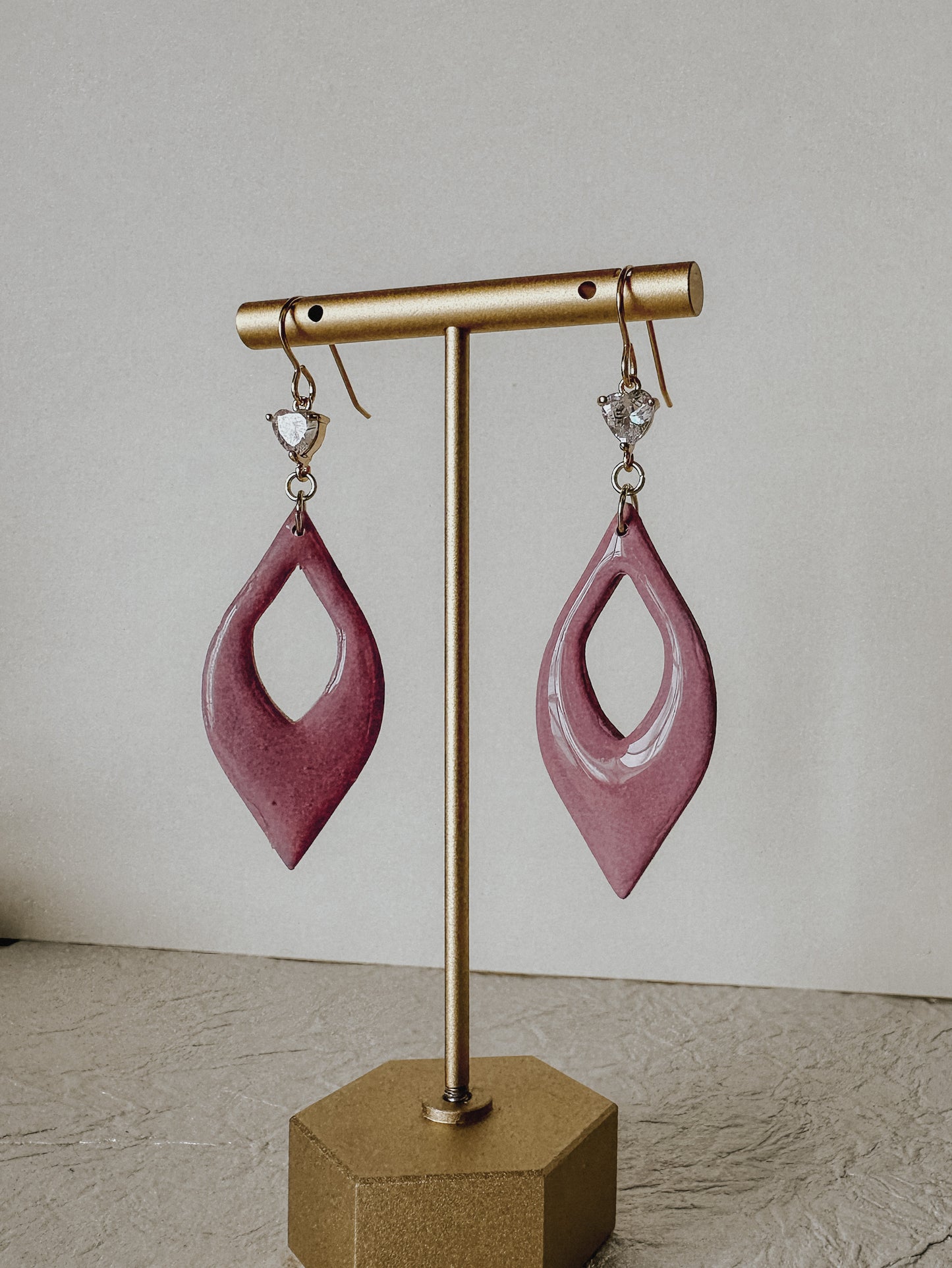 Poppy Earrings - Purple