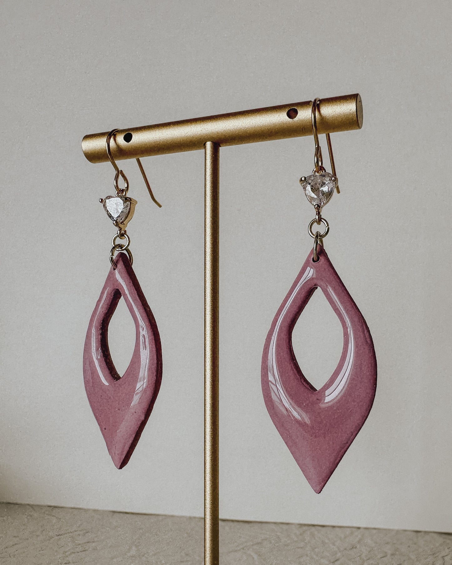 Poppy Earrings - Purple
