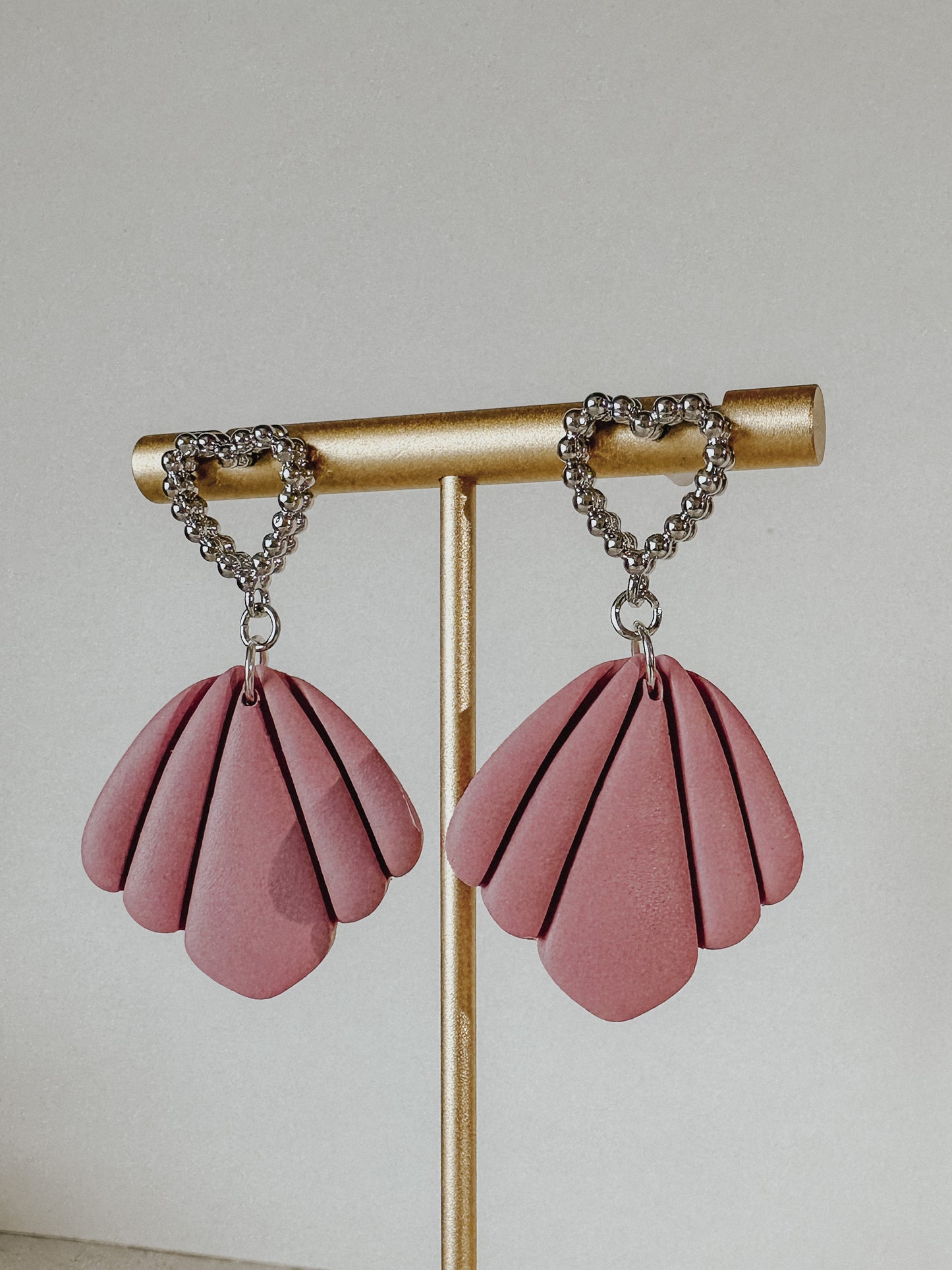 Cassia Earrings - Pink