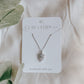 Dahlia Necklace - Silver