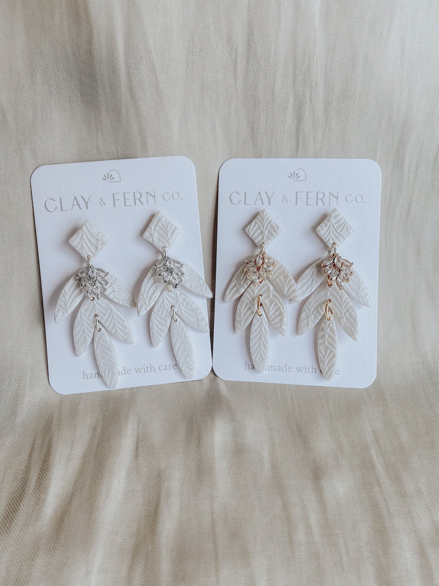 Calla Earrings - Silver