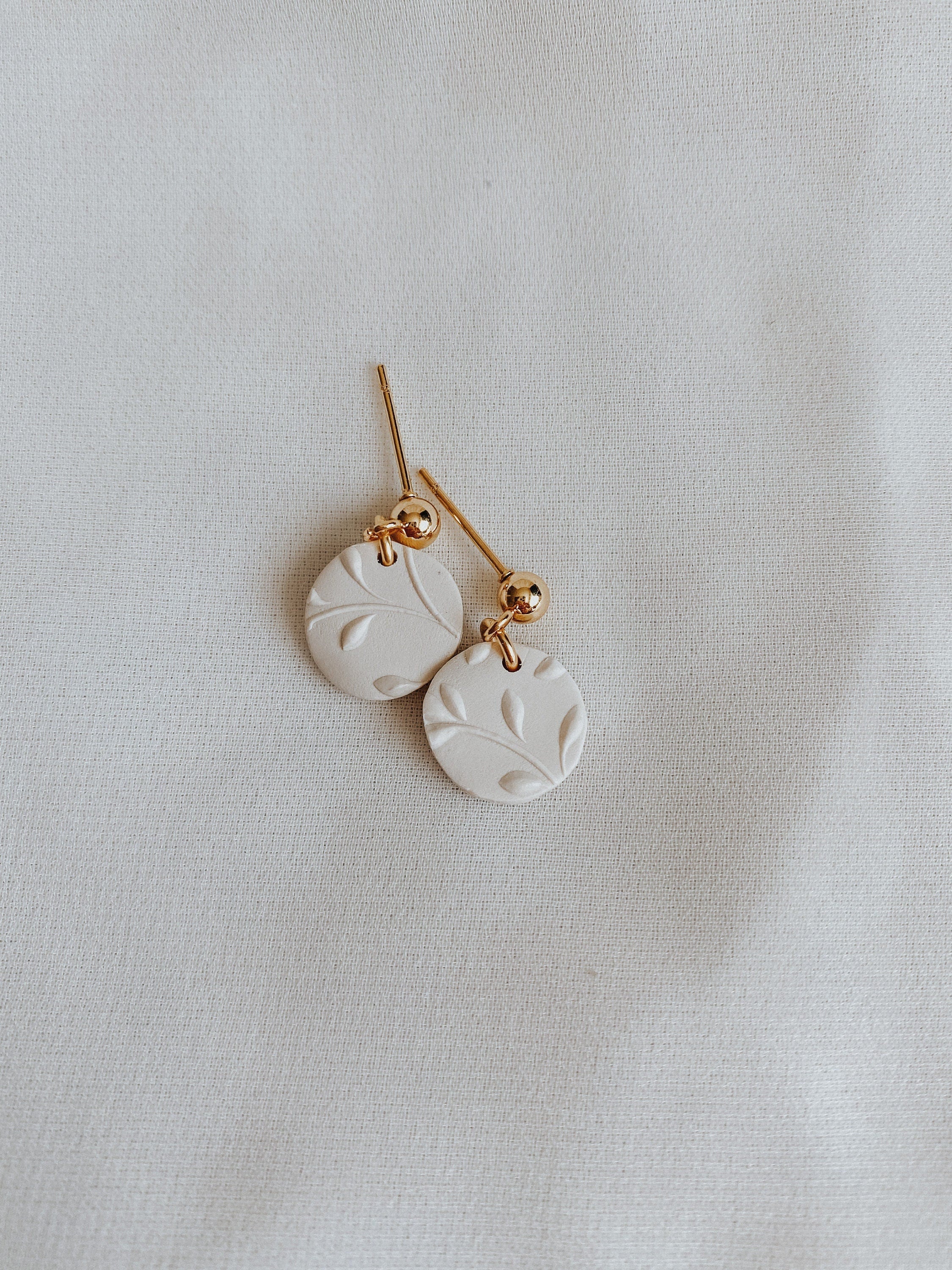 Briar Earrings - Off White